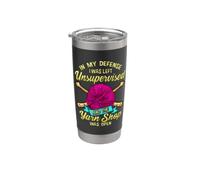 Pour ma défense, j'ai été laissé sans surveillance et The Ya Gobelet isotherme en acier inoxydable double paroi