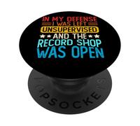 Pour ma défense, j'ai été laissé sans surveillance PopSockets PopGrip Adhésif