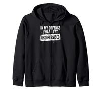 pour ma défense, Je suis restée sans Surveillance, C'est drôle Sweat à Capuche
