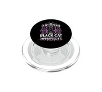 pour ma défense, la Sorcellerie drôle du Chat Noir PopSockets PopGrip pour MagSafe