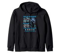 Pour ma fille céleste à qui tu manques autant que moi Sweat à Capuche