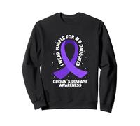 Pour ma fille - Morbus Crohn Awareness Sweatshirt