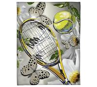 pour ma grand-mère de la part de ma petite-fille et de mon petit-fils. Papillon, amour et appréciation pour grand-mère, anniversaire, fête des mères, Noël. Couverture polaire personnalisée