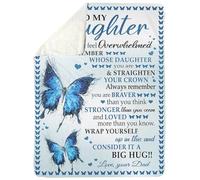 pour ma petite amie de la part de mon petit ami, tu es plus courageuse que ma petite amie, anniversaire, anniversaire, romantique, Saint-Valentin, Noël, couverture polaire personnalisée