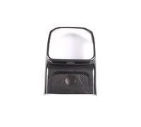 Pour Macan 2014 2015 2016-2022 Panneau Sortie D'air Climatiseur Arrière Voiture Fibre Carbone Garniture Couverture Anti-coup Pied Accessoires Voiture Bandes Décoratives Intérieures Voiture(Size:Fibre