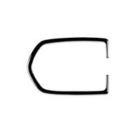 pour Macan 2014-2021 Panneau De Feux De Toit Décoration Garniture Autocollant Couverture Décalque Accessoires De Voiture Abs Voiture Garniture Accessoire(Noir)