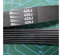 Pour Machine Laver Tapis Course Moteur Sèche-linge Tondeuse Gazon 390J, 410J, 420J, 430J, 440J, 450J, 460J, 400J, Courroie D'entraînement, Nervures Courroie Trapézoïdale Multizone(415J-PJ1054,5ribs)