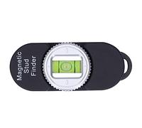 pour magnétique, pour Le Fond de Stud, détecteur de métaux Portable avec Niveau, pour Les vis de Clous en Acier (Noir)