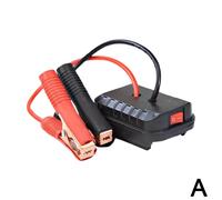 Pour Makita Voiture Convertisseur De Batterie Au Lithium Chargeur Pince Allumeur Automatique Démarreur De Saut Booster Câble Adaptateur Outils Électriques De Secours - Type Set A