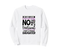 pour Maman fatiguée - Fille Adolescente Sweatshirt