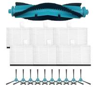 Pour Mamibot EXVAC700 et pour aspirateur Pioneer, brosses latérales et kit de filtre pour aider à maintenir un environnement domestique propre (B)