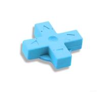 Pour manette de jeu, installation précise et confort amélioré, 2,2 x 2,2 x 0,5 cm, blanc, noir, gris, bleu, orange, rouge (bleu céleste)