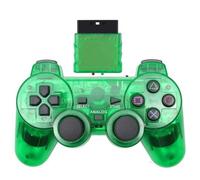 Pour Manette De Jeu Sans Fil Sony Ps2 Pour Console De Manette Playstation 2 Pour Ps2 Pour Sony Ps1 Couleur Transparente, Vert- Chine