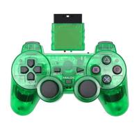 Pour Manette De Jeu Sans Fil Sony Ps2 Pour Console De Manette Playstation 2 Pour Ps2 Pour Sony Ps1 Couleur Transparente, Vert- Chine