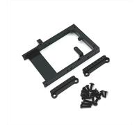 Pour MangNiu D90 D91 D96 Pour MN98 99S V1 Télécommande Voiture Métal Mise À Niveau Compartiment Boîtier Direction Support D'amortisseur PièCes Rc(Black)