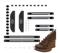Pour Marches | Guide Alumino pour Lever Escalier,Dispositif Multifonctionnel De Mesure Des Marches Pour Les Projets De Disposition Des Étagères Familiales Et Des Escaliers Droits