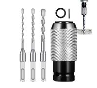 pour marteau perforateur - Acier 6,5 x 2,4 cm - Adaptateur de avec adaptateur - Tête de conversion à dégagement rapide - efficaces et pour la construction de