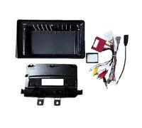 pour Mazda 2 CX-3 2014-2021 Autoradio 9 Pouces Android Stéréo MP5 2 DIN avec Façade Et Cache De Tableau De Bord AJOHBM(Frame Cable Canbus)