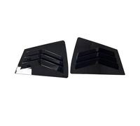Pour Mazda 3 2009 2010 2011 2012 2013 2 Pièces Couvercle Volet Fenêtre Arrière Garniture Ventilation Latérale Couverture Pare-brise Becquet Latéral(Gloss Black)