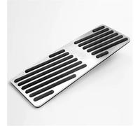 Pour Mazda 3 BP CX30 CX50 CX60 MX30 MX-30 2019-2021 2022 2023 2024 2025 Voiture Antidérapant Accélérateur Frein Caches pédale Voiture Anti-dérapant(Footrest Silver)