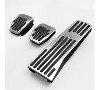 Pour Mazda 3 BP CX30 CX50 CX60 MX30 MX-30 2019-2021 2022 2023 2024 2025 Voiture Antidérapant Accélérateur Frein Caches pédales manuelles Frein à(MT 3pcs Silver)