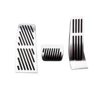 Pour Mazda 3 BP Pour Axela CX-30 CX-50 CX-60 CX-90 MX30 2019-2025 Repose Pieds Pour Pédales D'accélérateur Et De Frein Voiture(AT 3pcs Silver)