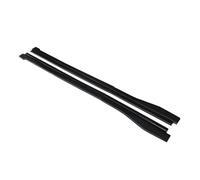 pour Mazda 3 pour Axela 2014-2019 Séparateur De Lèvre Pare-Chocs Style Sport Jupe Latérale Extension Plaque Culbuteur Becquet Latéral Voiture(Matte Black)