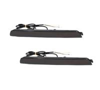 Pour Mazda 3 Pour Mazda Pour Speed3 2004-2009 Réflecteur Pare-chocs LED | 2 Pièces Fonctionnent Comme Feux Antibrouillard Arrière Et Clignotants Feux Arrière(Lens)