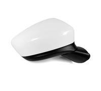 Pour Mazda CX-5 CX5 2013-2016 Rétroviseur Voiture Avec Réglage D'angle Électrique Chauffage Pliable Surveillance Angles Morts Rétroviseur Extérieur(8PIN Right White B)