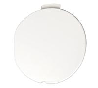 Pour Mazda CX5 2017-2021 Capuchon Protection Crochet Remorquage De Pare-chocs Avant KB8A50A11 KB8A50A11BBB Accessoires Cache-œillets remorquage voiture(Côté conducteur blanc)