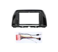 pour Mazda CX5 CX-5 CX 5 2012-2015 Kit Façade D'autoradio 9 Pouces Adaptateur Boîtier Canbus Câble Décodeur Kit Façade D'autoradio Panneau Stéréo(Set 2)