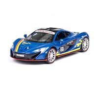 pour McLaren P1 1 32 Alliage Édition Limitée Modèle De Course Lumière Sonore Retirer Jouet Véhicule Ornement Cadeau(Bleu)
