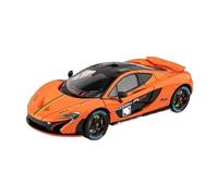 pour McLaren P1 GTR 1:24 Modèle De Voiture Moulé sous Pression en Alliage Rembourrage Objets De Collection Loisirs Cadeaux De Vacances(Orange)