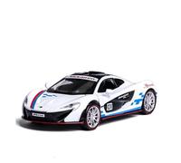 pour McLaren P1 GTR Modèle De Simulation Tirez Son Et Lumière Voiture Jouet pour Enfants 1 32(3)