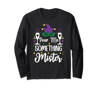 pour Me Something Mister Mardi Gras Party Funny Drinking Manche Longue