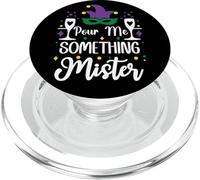 pour Me Something Mister Mardi Gras Party Funny Drinking PopSockets PopGrip pour MagSafe