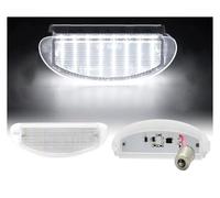 Pour Megane Pour 1 Pour MK1 Pour Scenic Éclairage De Plaque D'immatriculation À LED Lampes Lampe Lumière Plaque D'immatriculation(Warm White)
