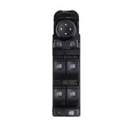 Pour Megane pour MK3 2008-2016 Commutateur lève-vitre | Verrou de sécurité en plastique ABS, levage de fenêtre à une touche 809610016R 80961-0016R LHD(Without Panel)