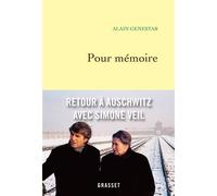 Pour mémoire - Alain Genestar - Grasset - broché - Essai