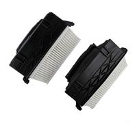 Pour Mercedes 300 350 pour moteur CDI OM642 Filtre à air gauche et droit Convient aux modèles GL350 ML350 S350 Modèles 2012 2015 Pièces de rechange A6420940000 Matériau plastique
