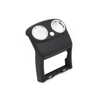 pour Mercedes-Benz Classe C W205 Berline Coupé - Garniture extérieure du Cadre de la Grille d'aération arrière de la Console Centrale (Modèle A Noir)