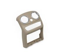 pour Mercedes-Benz Classe C W205 Berline Coupé - Garniture extérieure du Cadre de la Grille d'aération arrière de la Console Centrale (Modèle B Beige Clair)