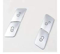 Pour Mercedes Benz GLA CLA GLK GLE CLS ML GL A B C Classe E. Boutons De Serrure De Porte De Style De Voiture Paillettes Déverrouiller Décoration Autocollant Garniture