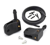 Pour Mercedes Benz Vito pour W638 pour Sprinter 2X Bras d'essuie-glace universel Buse de pulvérisation avec tuyau de 2 mètres avec connecteur Accessoires de voiture