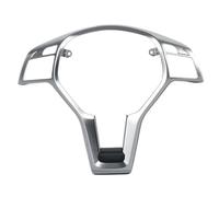 Pour Mercedes C E CLA CLASS W204 W212 W117 C172 C218 C63 E63 2012 2013 2014 Pour AMG Style Couverture De Cadre De Volant HRQCTIM(Argent)