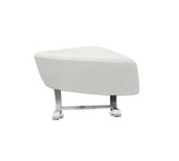 Pour Mercedes C117 W117 CLA 2013-2016 Plaque de couvercle de nettoyage de phare OEM 1178851522 Pièce extérieure automobile (blanc brillant droite)