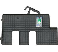 pour Mercedes Classe A à partir de 1997-08/2004 Tapis en caoutchouc PETEX ajustés, 4 pièces, noir Tapis tous temps Tapis en caoutchouc