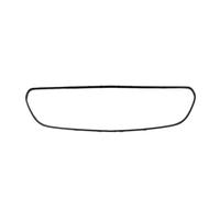 Pour Mercedes Classe E W213 C238 Pour AMG Line Pre-Facelift 2017-2020 Voiture Pare-chocs Avant Grille Couverture Surround 2138850200 calandre avant voiture(Noir)