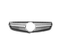 Pour Mercedes E Coupe W207 E200 E250 E350 E550 2010 2011 2012 2013 Pare-chocs Avant Calandre Capot Calandre Course calandre avant voiture(Argent chromé)