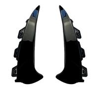 pour Mercedes GLA Classe GLA200 260 H247 GLA35 AMG 2020 + Voiture Pare-Chocs Arrière Séparateur Diffuseur Couvercle Latéral Becquet Canard Aileron De Voiture (Couleur : Noir Brillant)